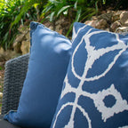 Outdoor Inner Ikat Diamond Storm Lounge Cushion 55 x 55 cm-abc