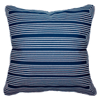 Outdoor Paramaze Navy Lounge Cushion 55 x 55 cm-abc