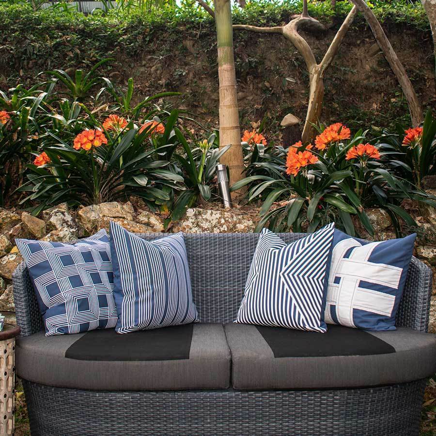 Outdoor Paramaze Storm Lounge Cushion 55 x 55 cm-abc