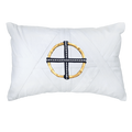 Bamboo Ring Navy Lumber Cushion 35 x 53 cm-abc