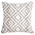 Shoowa Arrow White Lounge Cushion 55 x 55 cm-abc