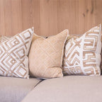 Weave Cross Natural Lounge Cushion 55x55cm-abc