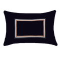 Braid Cayman Black Lumber Cushion 35 x 53 cm-abc