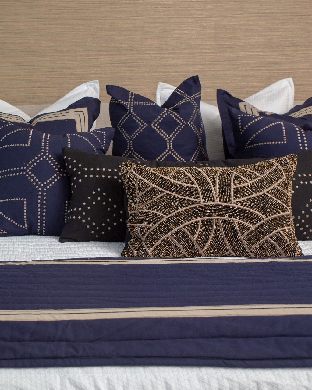 Chanel Black Lumber Cushion 35x53cm-abc