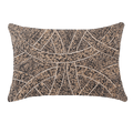 Chanel Black Lumber Cushion 35x53cm-abc