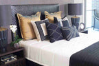 Dot Polar Black Lumber Cushion 35 x 53 cm-abc