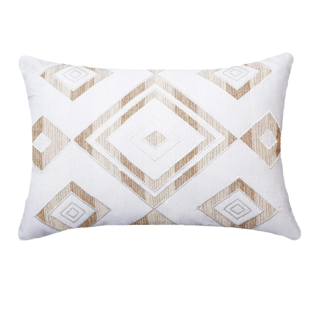 Shoowa Diamond White Lumber Cushion 35 x 53 cm-abc
