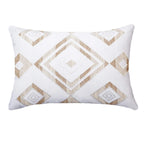 Shoowa Diamond White Lumber Cushion 35 x 53 cm-abc
