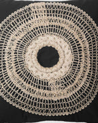 African Armour Black Medium Cushion 50 x 50 cm-abc