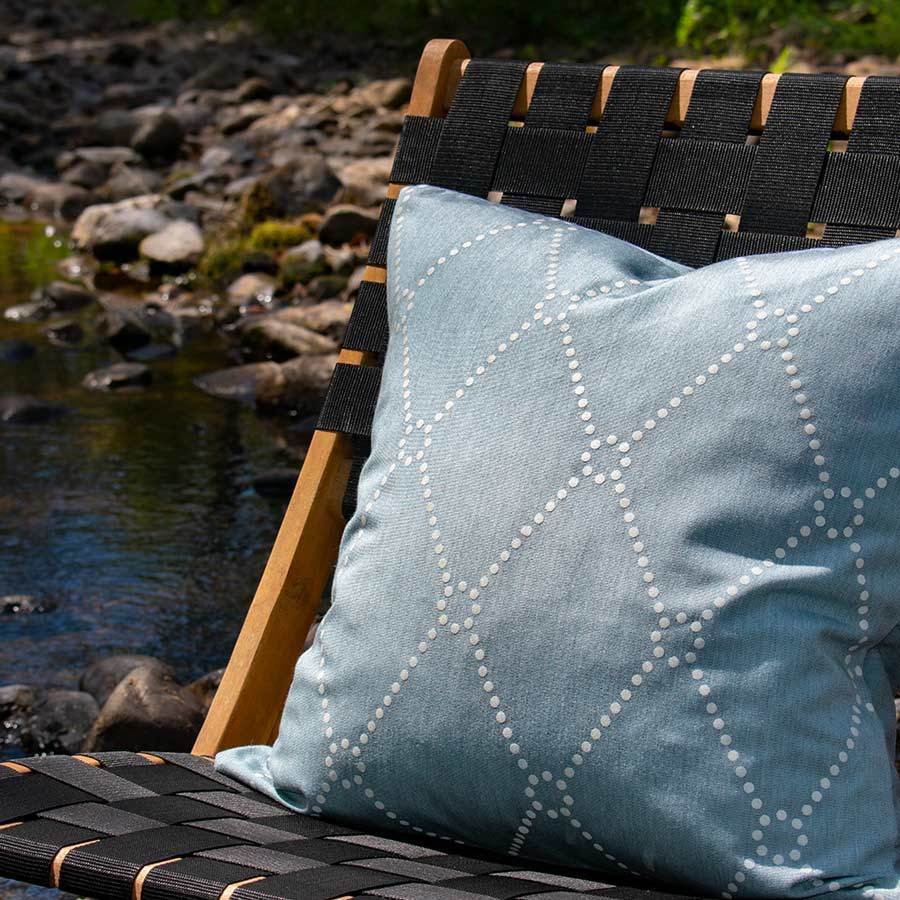 Outdoor Dots Cloud Medium Cushion-abc