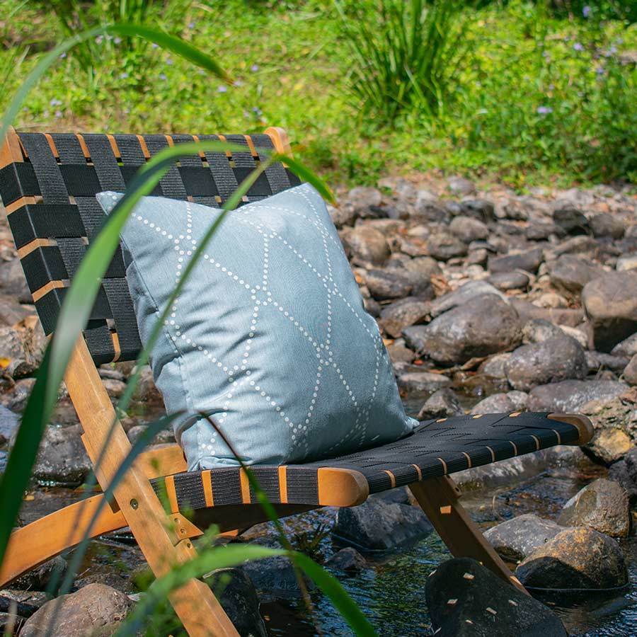 Outdoor Dots Cloud Medium Cushion-abc