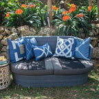 Outdoor Dots Storm Medium Cushion-abc