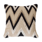 Ikat Zig Zag Medium Cushion 50x50cm-abc