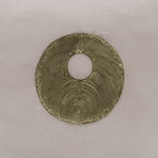 Disc Copper Natural Medium cushion 50x50cm-abc