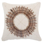 Wood Linen Sticks Medium Cushion 50 x 50 cm-abc