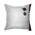 Sanskrit Silver Medium Cushion 50 x 50 cm-abc