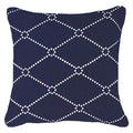 Outdoor Dots Navy Medium Cushion 50 x 50 cm-abc