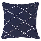 Outdoor Dots Navy Medium Cushion 50 x 50 cm-abc