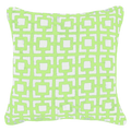 Net Neon Lime Print Medium Cushion 50 x 50 cm-abc
