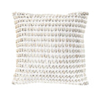 Shell Kauri White Medium Cushion 50 x 50 cm-abc