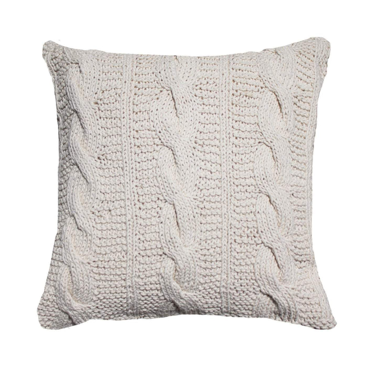 Knit Cotton Medium Cushion 50x50cm-abc