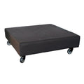 Ottoman Pontoon Leatherette in Bark-abc