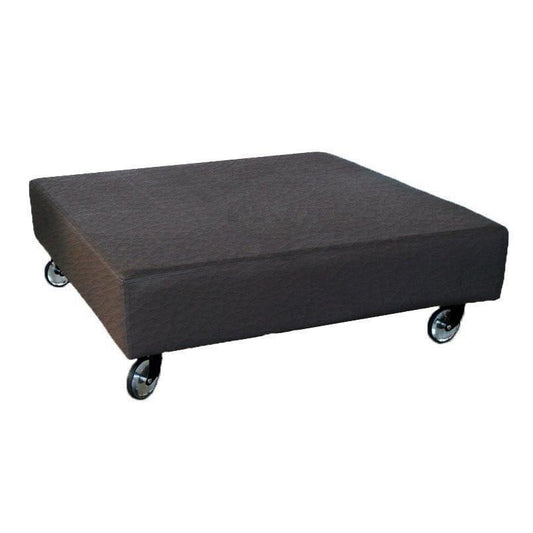 Ottoman Pontoon Leatherette in Bark-abc