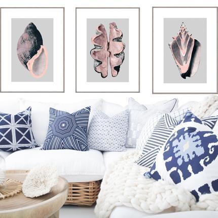 Victorian Shells 5 - Wall Art-abc