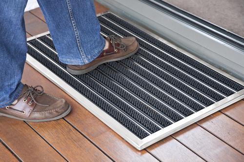 Door Mat Brushed Stainless Steel-abc