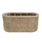 Beliz Rattan Planter Oval Small-abc