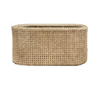 Beliz Rattan Planter Oval Small-abc