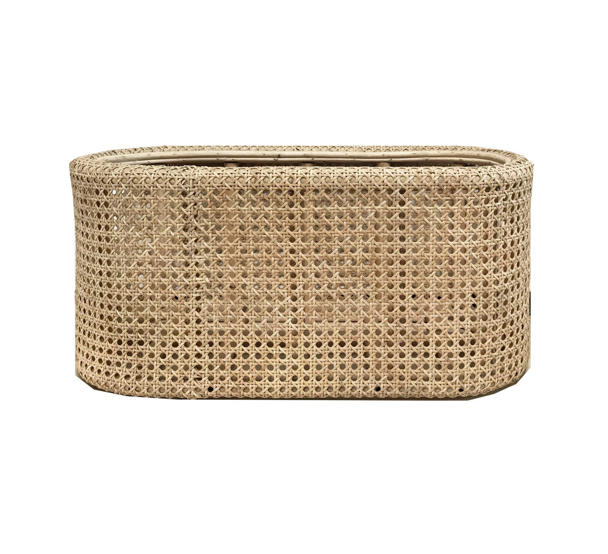 Beliz Rattan Planter Oval Small-abc