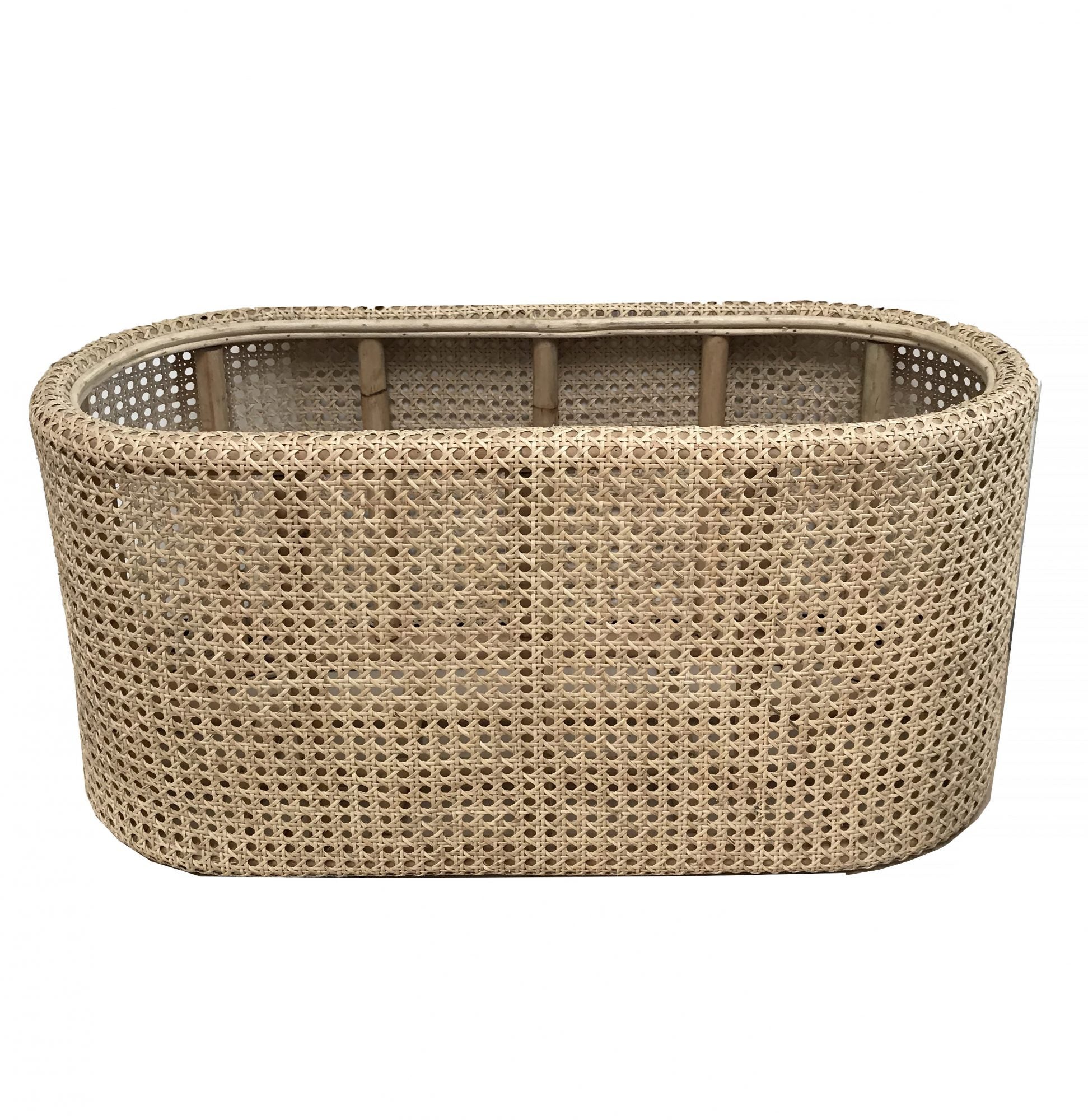 Beliz Rattan Planter Oval Large-abc
