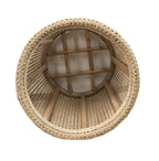 Beliz Rattan Planter Medium-abc