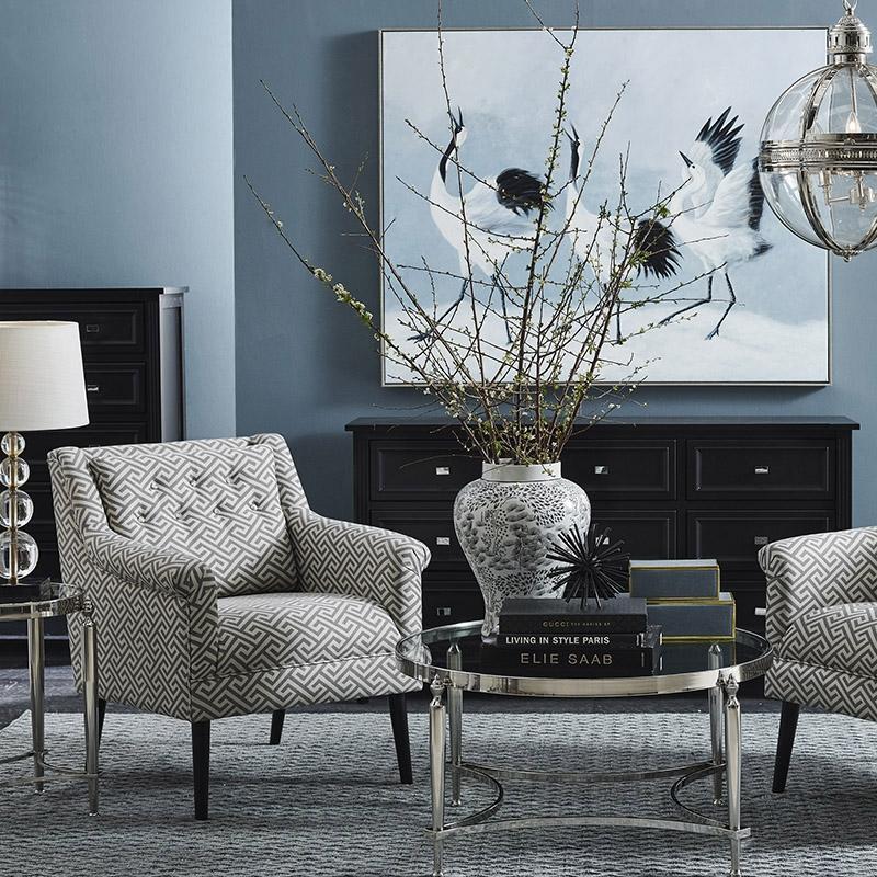 Jak Side Table - Nickel-abc