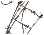 Large Iron Dolphin Wall Decor-abc