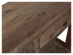Recycled Wood Two Drawer Console-abc