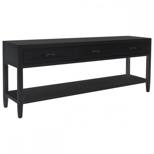 Soloman Console Table - Black-abc