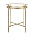 Cullen Round Table Ant Brass-abc