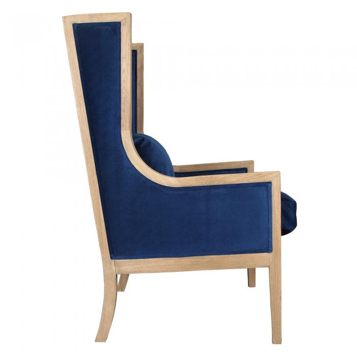 Jenner Wingback Navy Velvet-abc