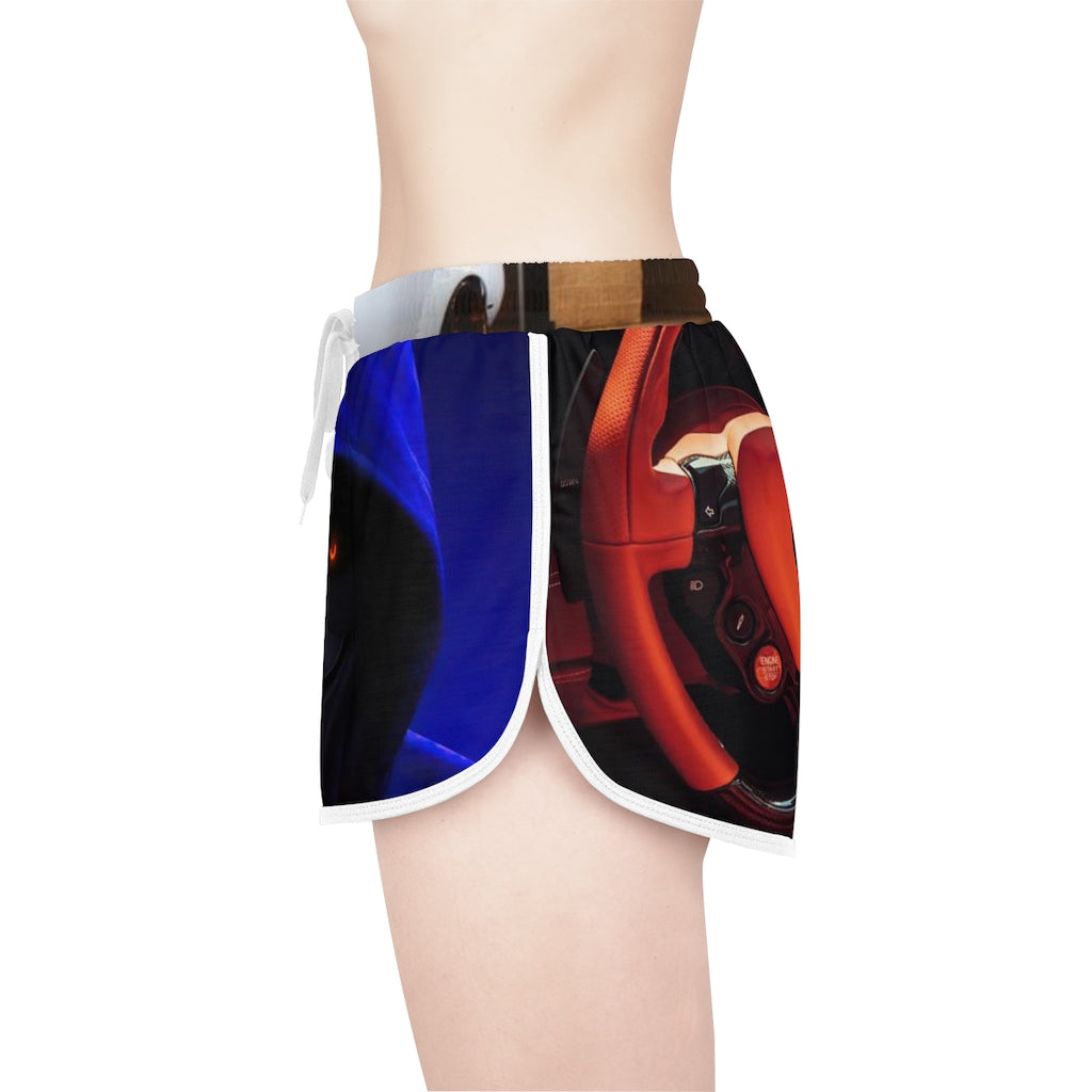 Women's Relaxed Shorts (AOP)-abc