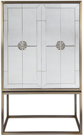 Rochester Antique Mirrored Drinks Cabinet-abc