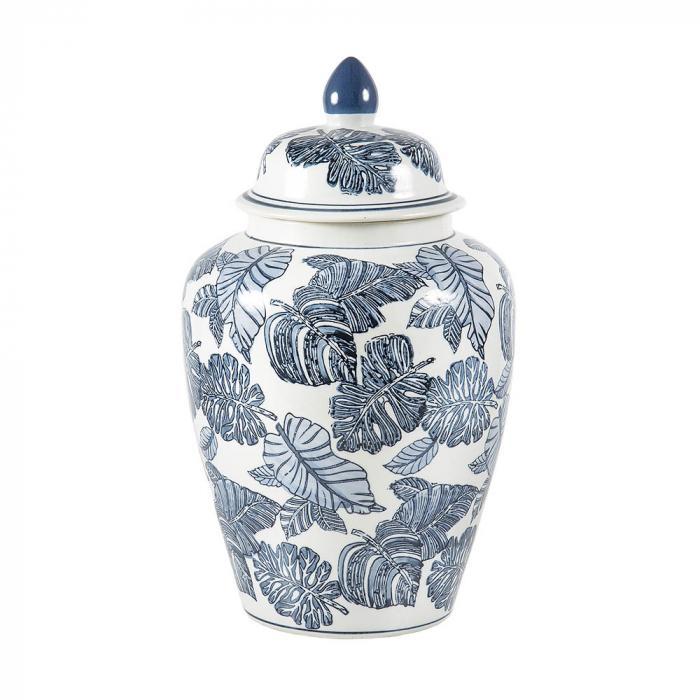 Monstera Ginger Jar-abc