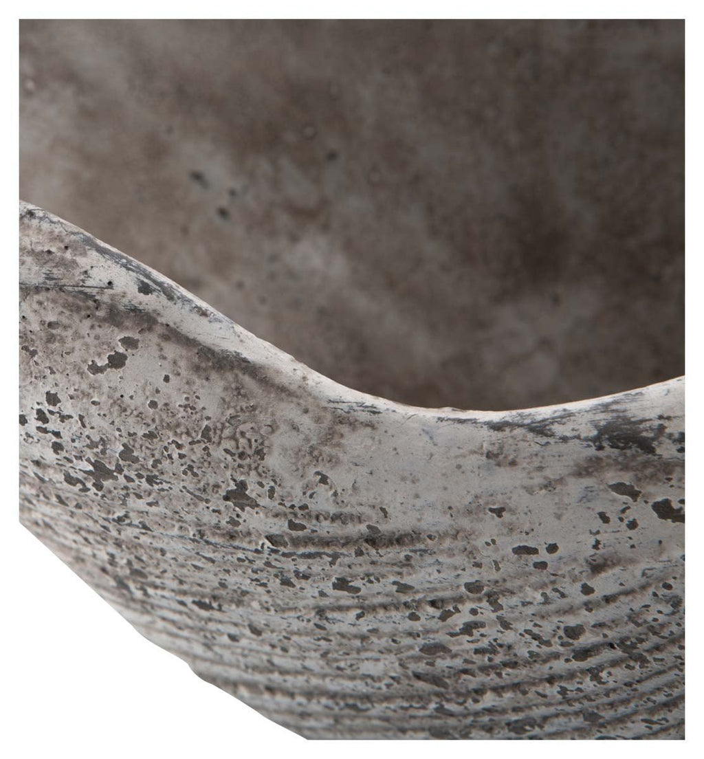 Cement Shell Planter-abc