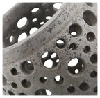 Large Cement Circle Candle Holder-abc