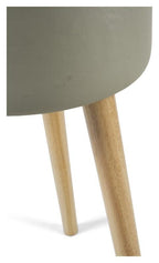 Concrete Tall Planter on Stilts Medium - Grey-abc