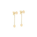 CHAINED DISC EARRINGS-abc