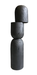Clem Sculpture Tall Black-abc