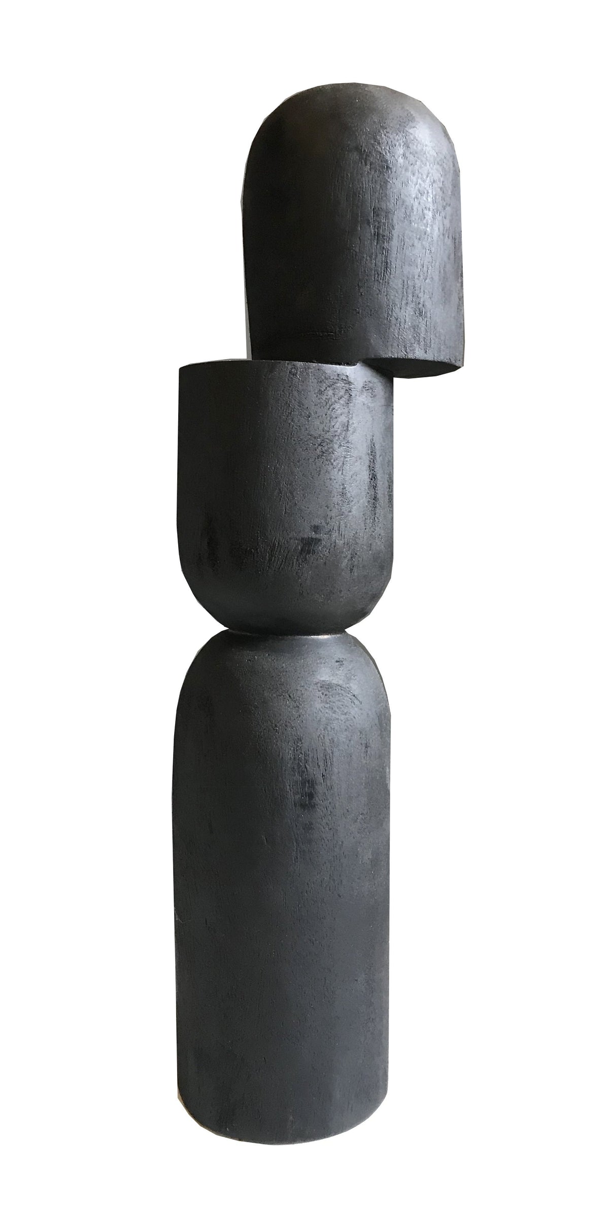 Clem Sculpture Tall Black-abc