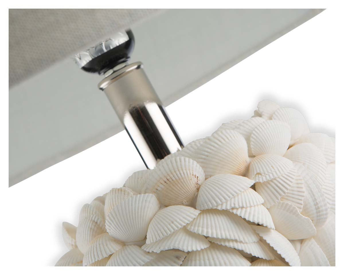 Tall Shell Layered Lamp-abc
